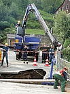 Sicherung der Brücke (Foto: André Jakob)