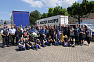 Gruppenfoto mit der THW-Jugend Dresden und Pirna, sowie der Bundespolizei  (Foto: Susan Schmidt)