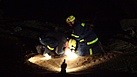 Reanimation einer geretteten Person durch THW-Einsatzkräfte (Fotograf: André Jakob)