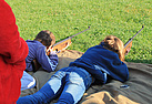 Wettbewerb der Kinder im Luftgewehrschießen (Foto: C. Markert)