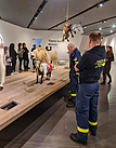 In dem militärhistorischen Museum der Bundeswehr kamen die Gäste in den Genuss einer Führung (Foto: Sarah Pein)