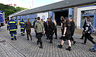Die Helfer aus Pirna zeigten den Gästen die Pirnaer Liegenschaft  (Foto: Susan Schmidt)