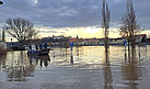 Erkundungsfahrten bei Hochwasser-Alarmstufe 3  (Foto: THW/OV Pirna)