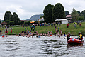 Beim Start zum Elbeschwimmen in Rathen  (Foto: Susan Schmidt)