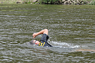 Einer unserer Junghelfer schwimmte als Fünfter ins Ziel  (Foto: Susan Schmidt)