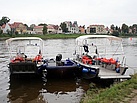 Boote vor Laubegaster Silhouette (Foto: André Jakob)
