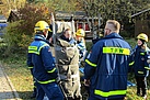 Verletztentransport mit Sicherung durch Arbeitsseile  (Foto: THW OV Pirna)