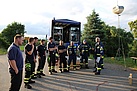 Einweisung durch Stationspersonal des THW Pirna (Fotograf: Feuerwehr Heidenau / Medienzentrum Heidenau e. V.)