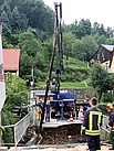 Ausheben eines Brückenträgers (Foto: André Jakob)