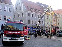 Feuerwehr und THW arbeiten Hand in Hand (Foto: André Jakob)