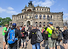Stadtführung in Dresden, geführt von der Pirnaer Jugendgruppe  (Foto: Nicole Markert)
