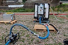 Die Wasseraufbereitungsanlage der SEEWA-Spezialisten (Fotograf: THW Pirna)